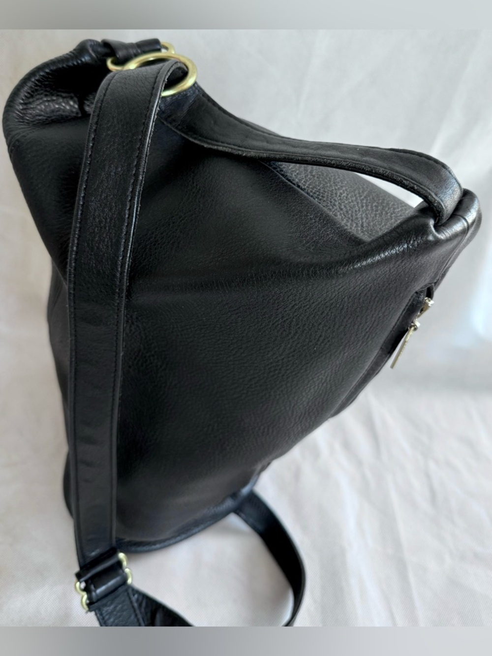 COACH Vintage Sonoma Flat Pack Sling Backpack Leather Convertible Crossbody 4944 - Picture 3 of 16